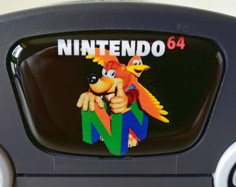 Banjo (N64 Series) Logo, Faceplate | For Nintendo 64 Console