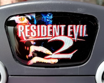 Resident Evil 2-logo, frontplaat | Voor Nintendo 64-console: