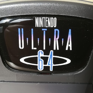 Purple Ultra 64 Logo, Faceplate | For Nintendo 64 Console