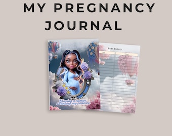 Pregnancy Journal & Planner | Printable Trimester Tracker