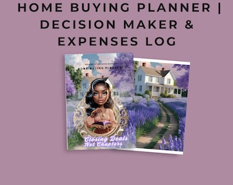 First-Time Home Buyer Planner | Checklist, Budget Tracker (Printable PDF)