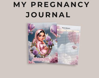 Pregnancy Journal | Printable Trimester Tracker & Hospital Checklist