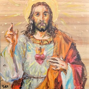 Jesus with heart