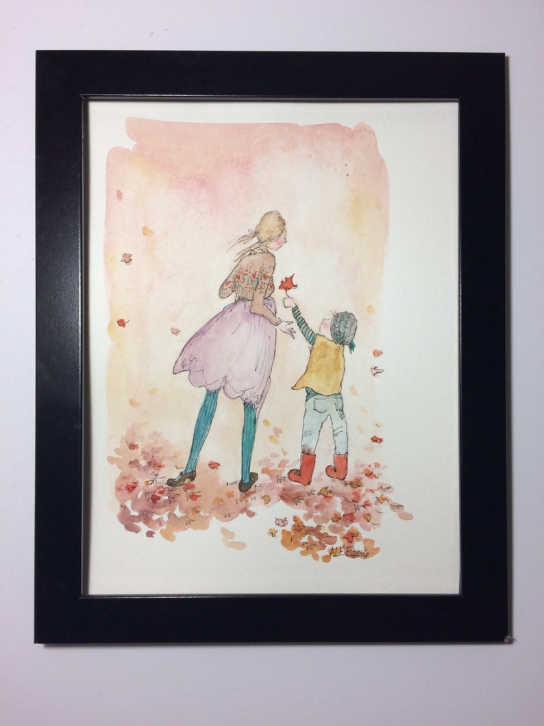 Digital Print of Watercolor Art. Nursery Watercolor Painting. Etsy