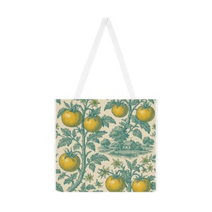 Vintage Twill Shoulder Tote Bag, Fashionable Market Bag, Retro Canvas Carryall, Stylish Beach Tote, Classic Boho Handbag