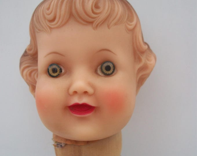 vintage-unmarked-rubber-latex-girl-doll-head-etsy