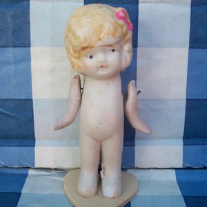 Vintage Japan 2.75 Inch Sweet Charlotte Porcelain Doll  *