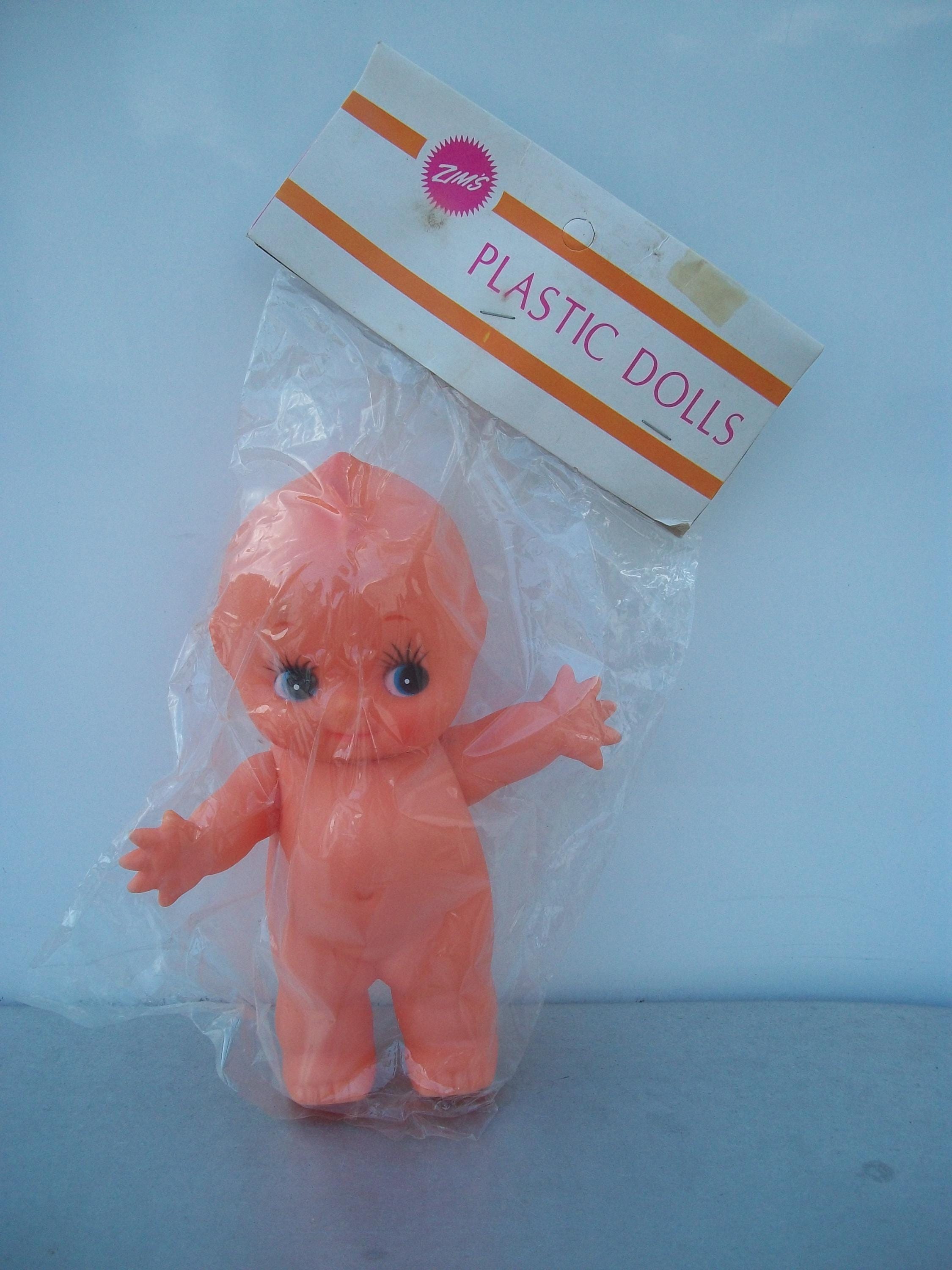 Vintage Zims Soft Plastic 6.5 Inch Standing Kewpie Doll - Etsy