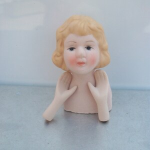 Miniature Porcelain Girl Doll Angel Kit India