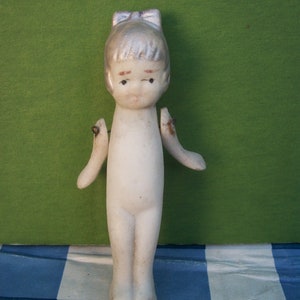 Vintage Japan 3 Inch Sweet Charlotte Porcelain Doll  *