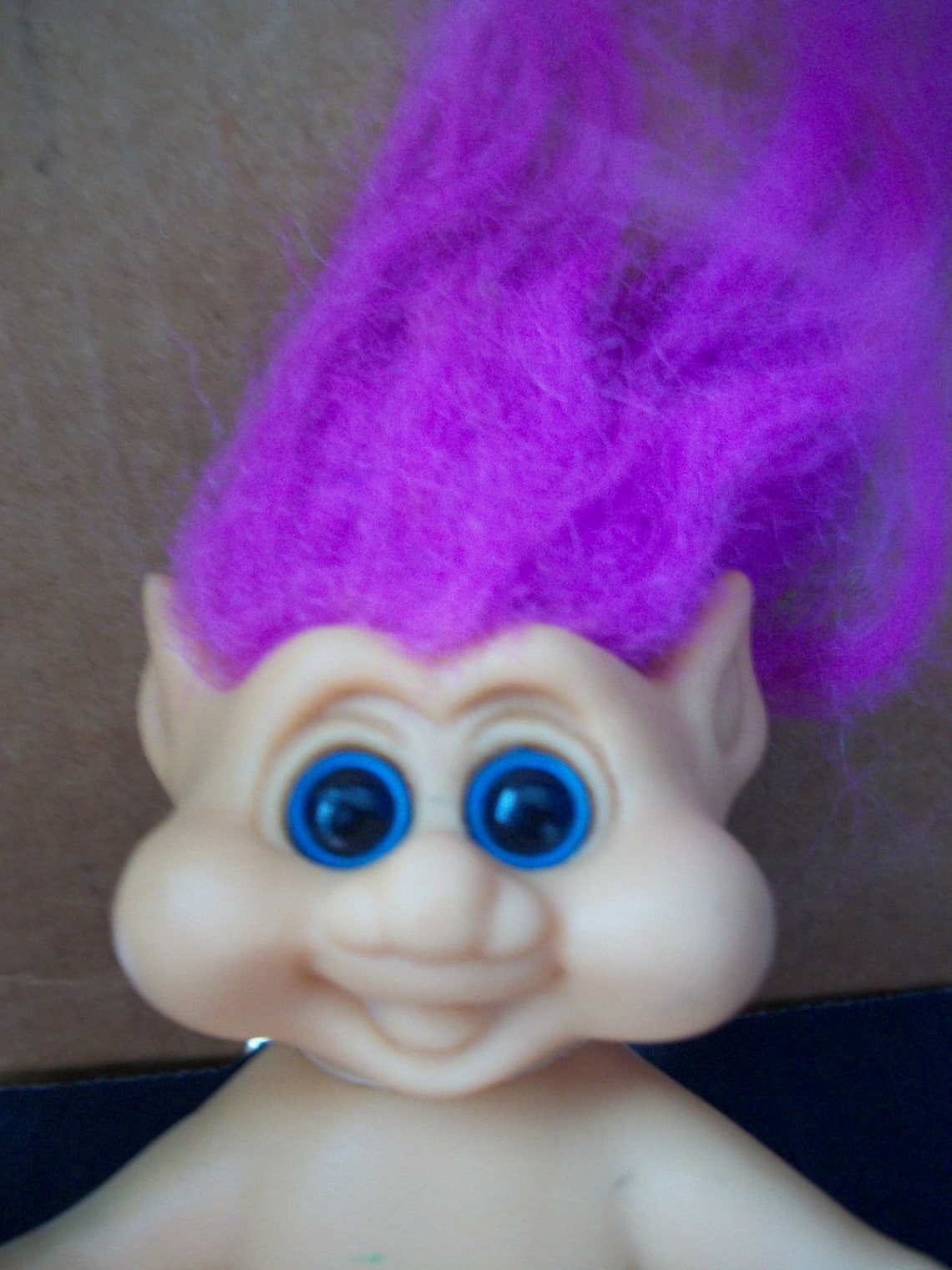 Standing 3inch Purple Hair Troll by ITB Circa 1992 Etsy UK