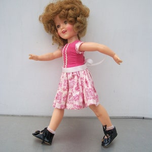 Vintage Ideal 12 Inch Rubber Shirley Temple Doll ST-12-N