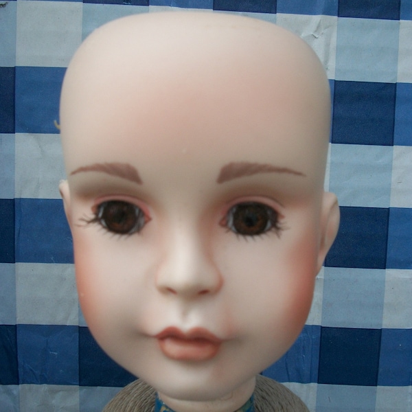 Porcelain Doll Head Etsy