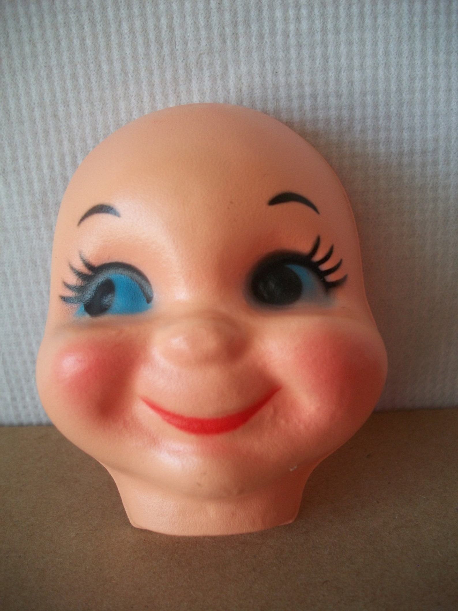 Vintage 3 Inch Plastic Doll Face Mask Etsy