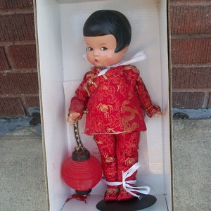 Reproduction 1997 Effanbee Oriental Chinese Patsy Doll NIB V542  **