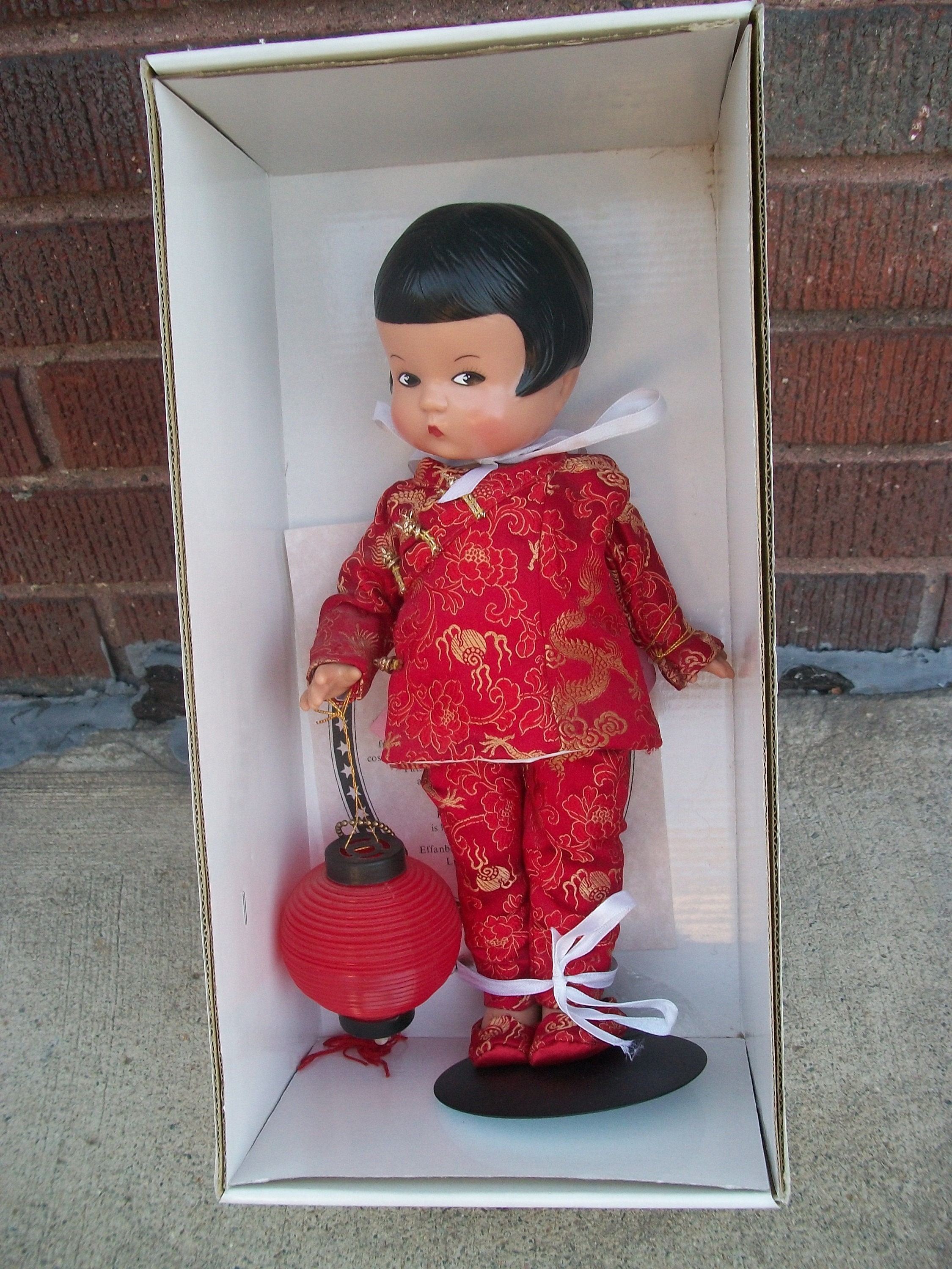 Reproduction 1997 Effanbee Oriental Chinese Patsy Doll NIB