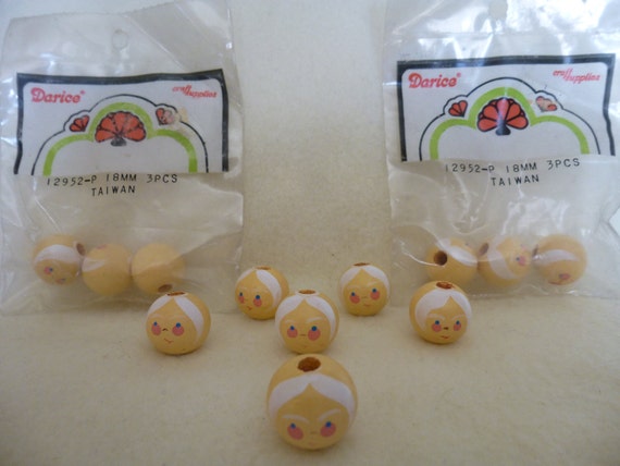 wooden doll heads for crafts