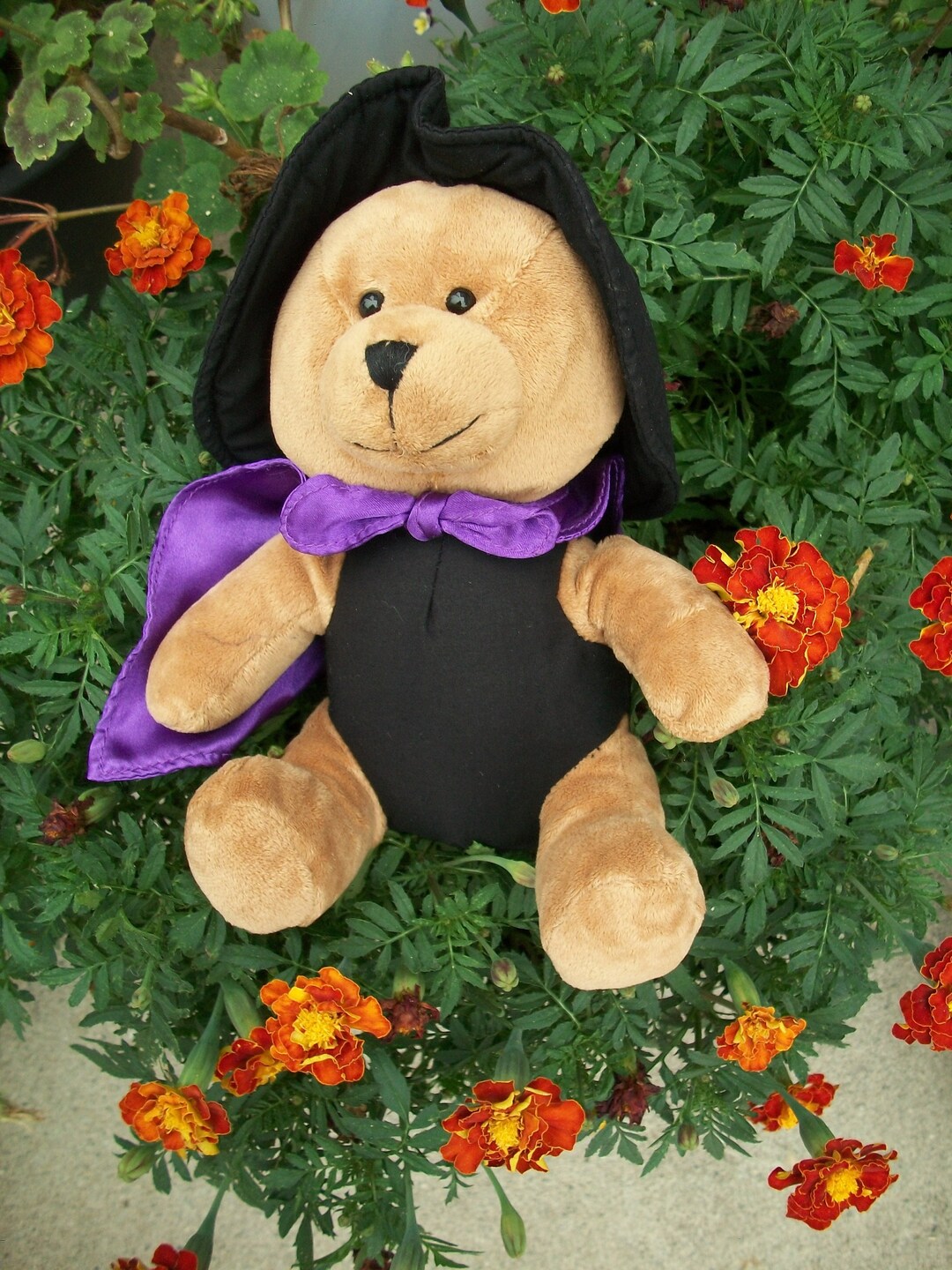 Collectible Hallmark Witch Teddy Bear MPR930P Etsy