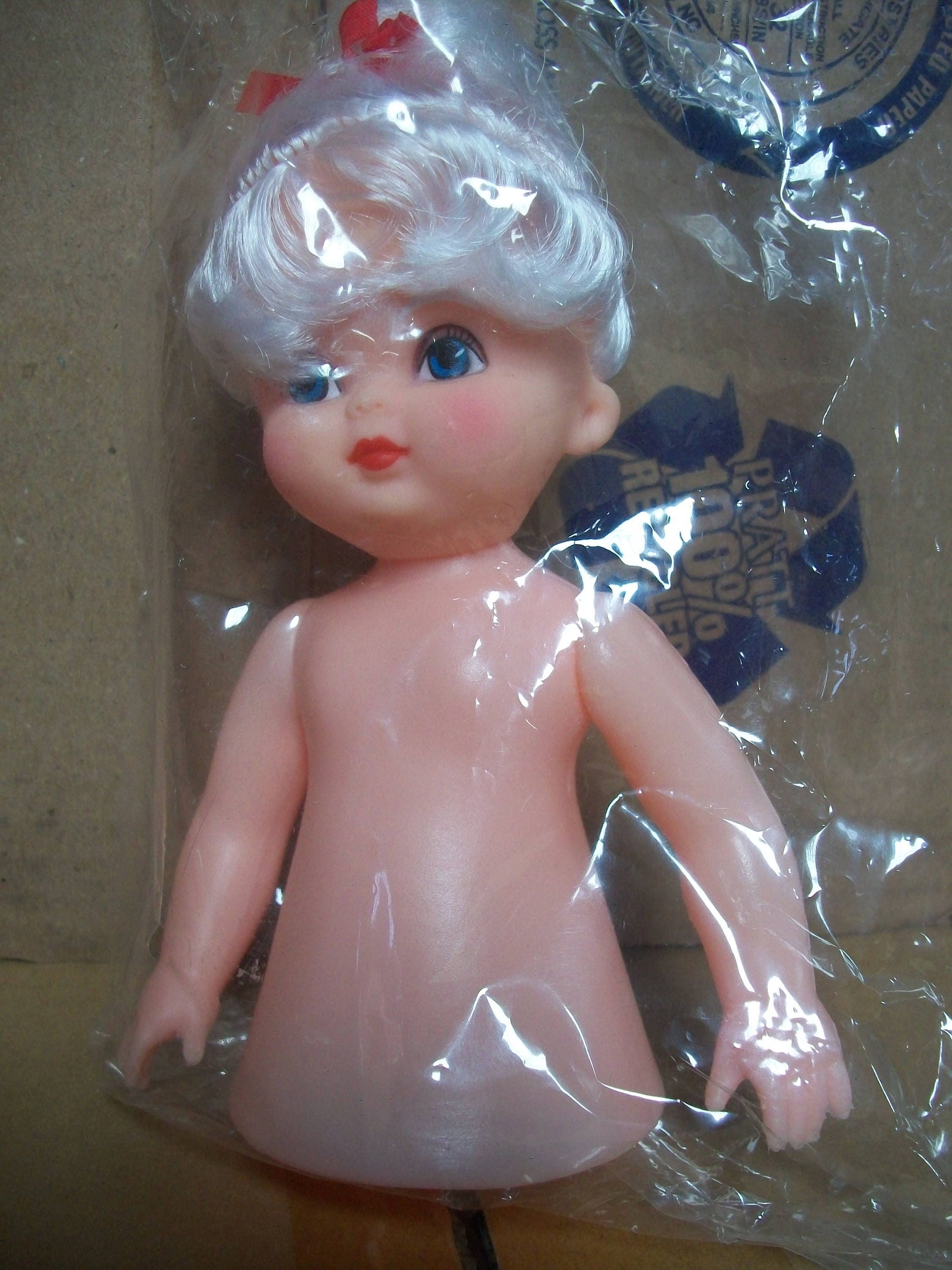 ファイバークラフトペア：サンタクロース夫妻の芳香剤人形 3426 3427