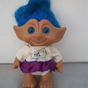 Ace Novelty 6.5 Inch Cheerleader Troll Doll  ***