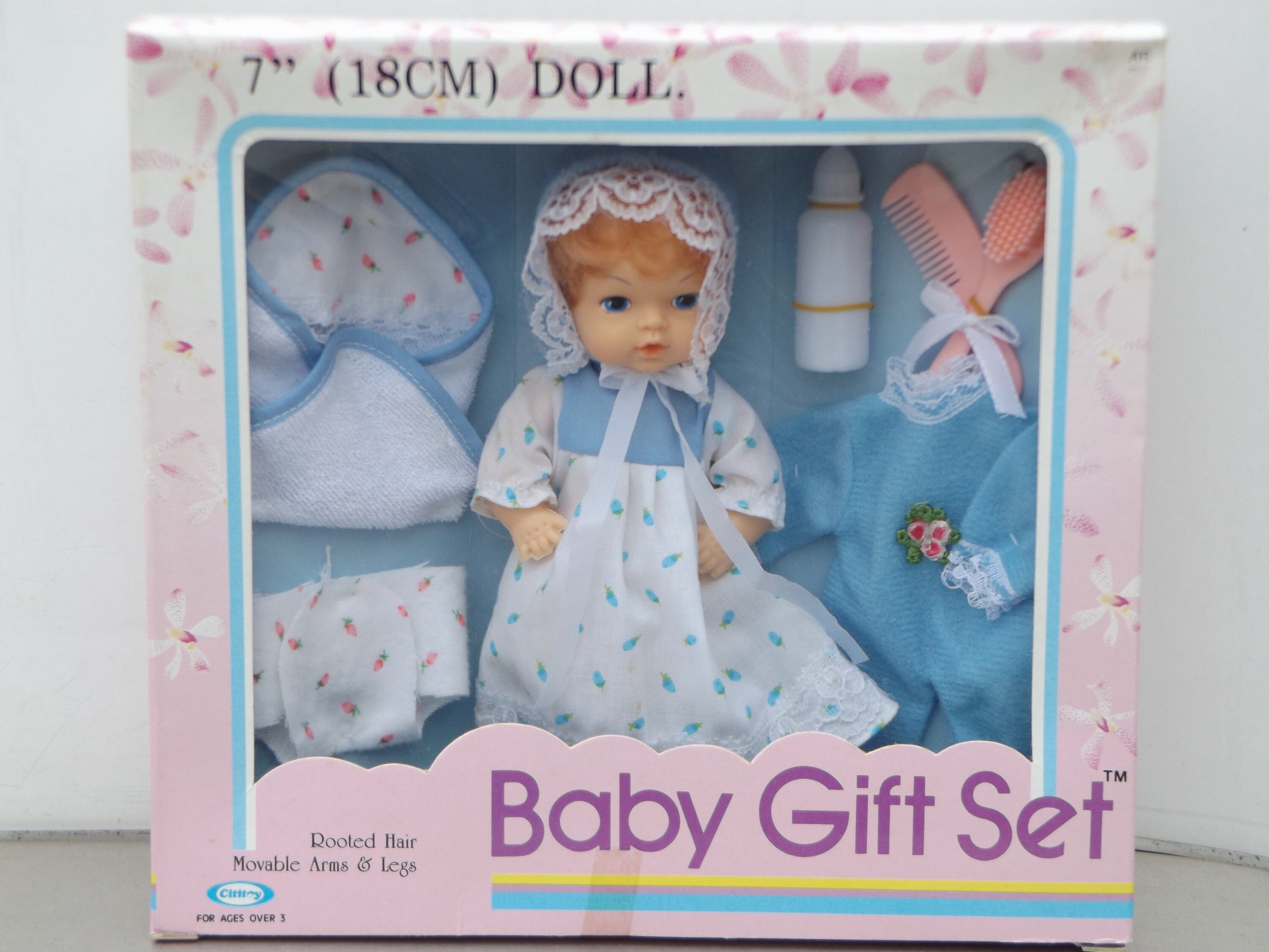 1989 Cititoy Baby Doll Gift Set: New Old Stock, 7-inch Doll - Etsy