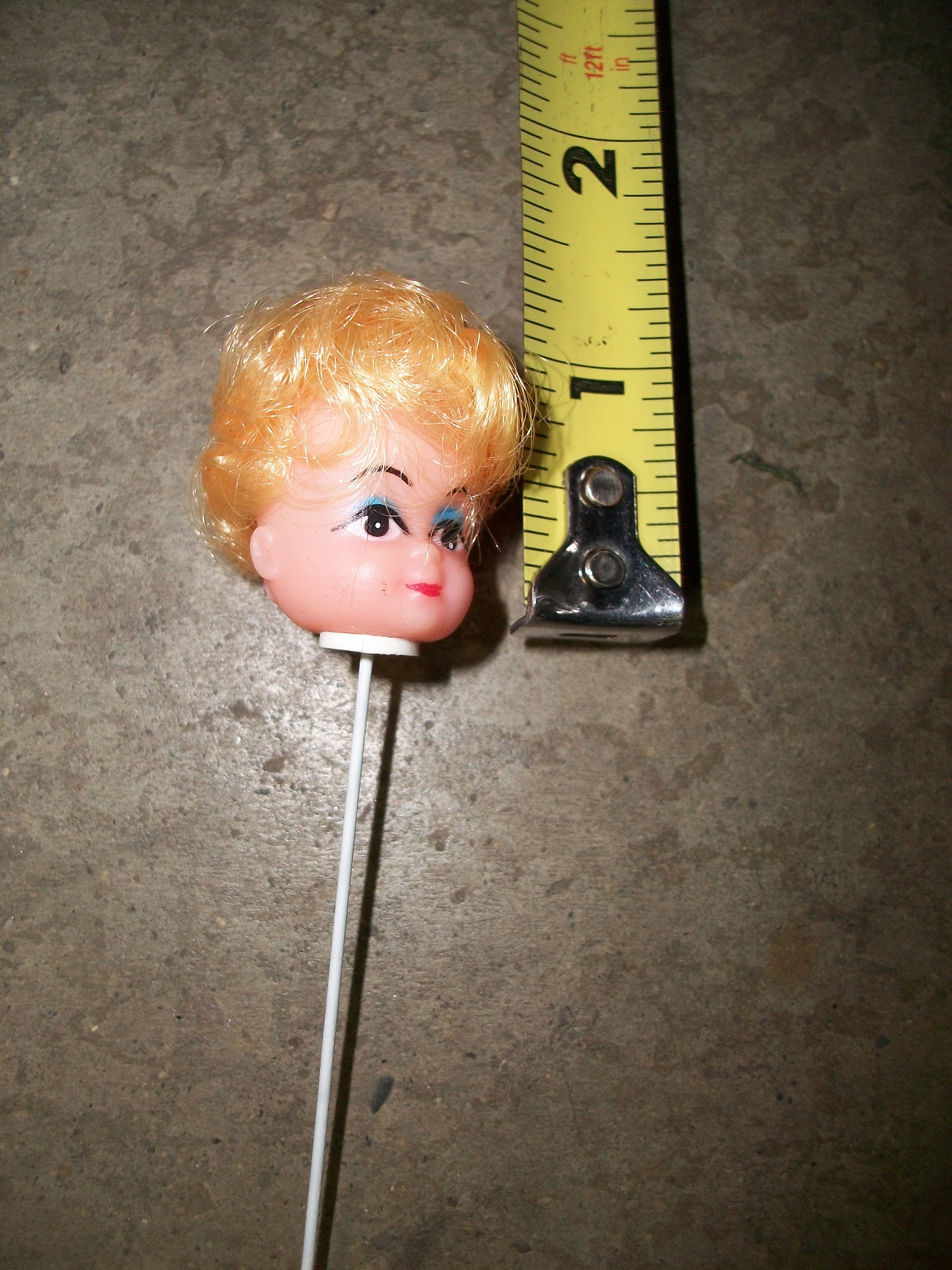 Lot of Doll Making Supplies-Heads, Hair & Misc. Some Vintage 