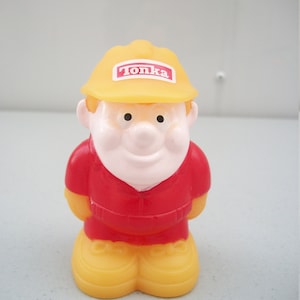 Plastic Tonka Construction Worker Toy