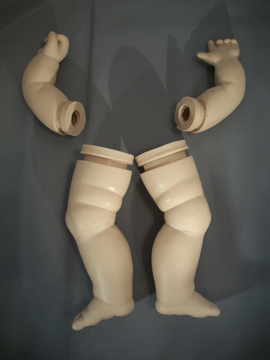 Vinyl Baby Doll Arms & Legs Syndee's Crafts Etsy