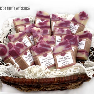 Wine Soap Favors, Soap Favors for Weddings, Bridal Shower Soap Favors, Handmade Soap Favors, Baby Shower Favor, Burlap Soap Favors image 1