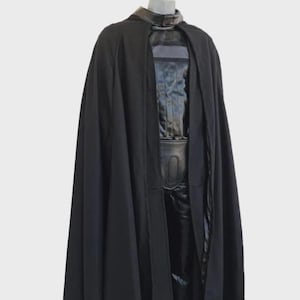 Darth Vader Cosplay Costume for Men | Custom Star Wars Sith Lord Suit with Robe & Cape | Full Costume Set