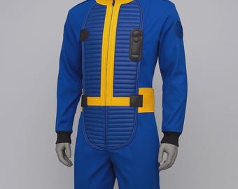 Vault 111 Suit Cosplay – Gamer Gift Vault Dweller Jumpsuit