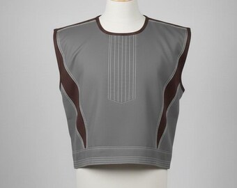 Boba Fett Flak Vest | Star Wars ESB ROTJ Cosplay Armor Vest with Neck Seal | Mandalorian Costume Accessory