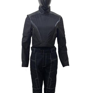 Women&#39;s Mandalorian Star War Flight suit Cosplay Costumes Bo Katan Bounty Hunter Flight 3 Piece Suit