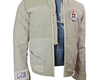 Cassian Andor Jacket | Rogue One Rebel Cosplay, Handmade Canvas Coat