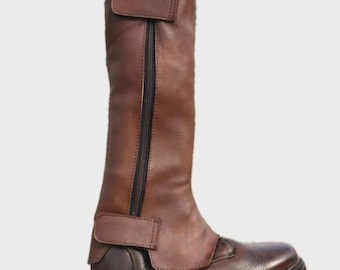 Boba Fett inspired Leather Boot Cover.