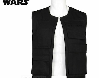 Han Solo Vest & Cassian Andor Jacket: Star Wars Cosplay Costume