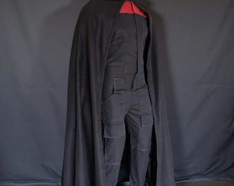 Darth Vader Cosplay Costume | Star Wars Inspired Full Suit with Cape | Custom Handmade Sith Outfit