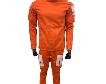 X-Wing Rebel Pilot Pant Shirt Set | Star Wars Inspired Rebel Alliance Costume | Sci-Fi Cosplay Outfit for Men Women | Halloween & Comic Con