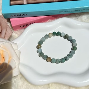 Designer AAA Jade Beaded Bracelet | 8.0mm Beads | Multi color |  Natural Jade Good fortune Jade | Best gift ever
