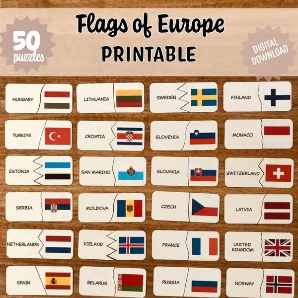 European Flag Matching - Etsy UK