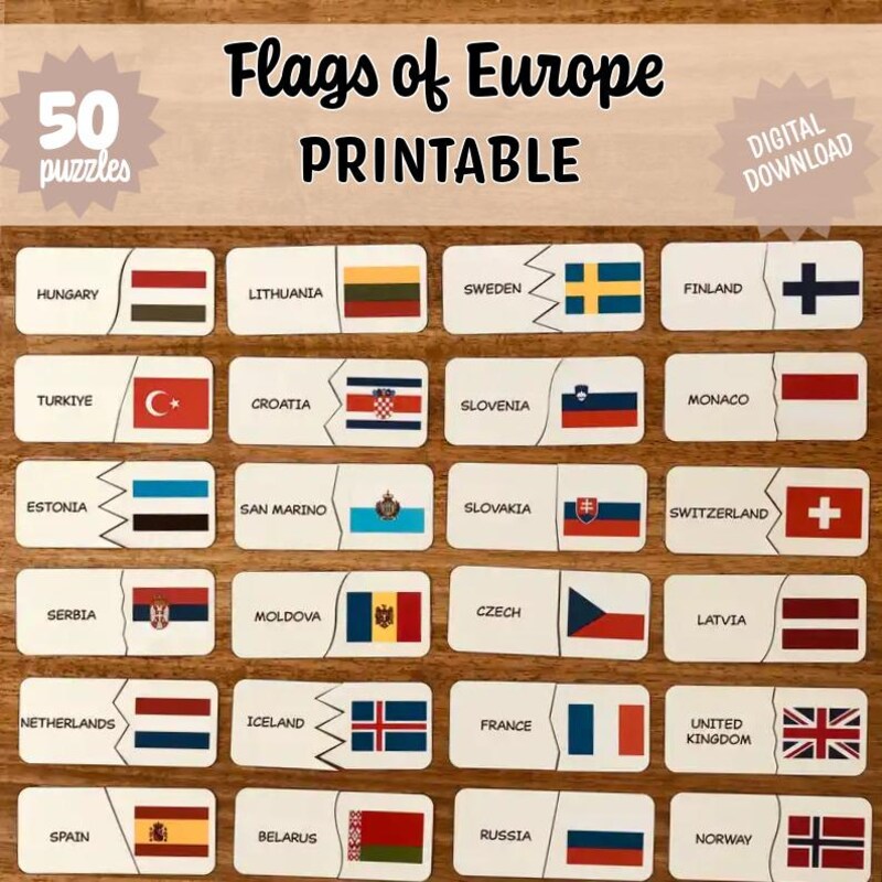 European Flag Matching - Etsy UK