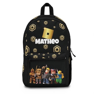 Roblox Backpack: Gamer Kids School Bag, Trendy Children&#39;s Design