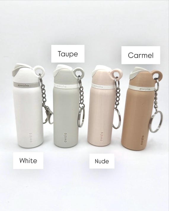 Mini Owala Freesip Inspired 3D Printed Keychain and Chapstick