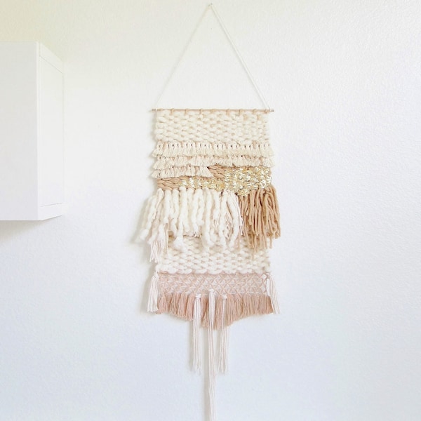 Weaving wall hanging/ handmade wall hanging art tapestry/boho decor