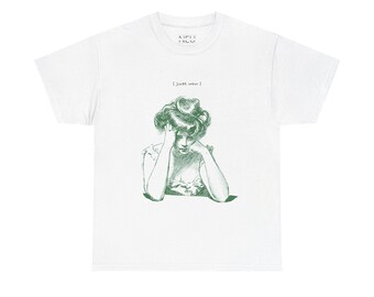 Camiseta unisex de algodón de inspiración vintage Just Wow: estilo victoriano, estilo antiguo, camiseta gráfica informal.