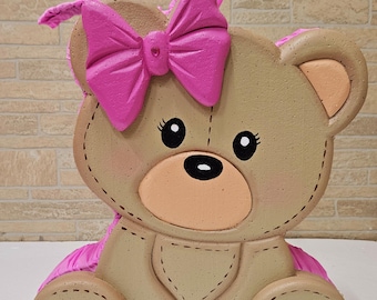 Girl Teddy Bear Pinata