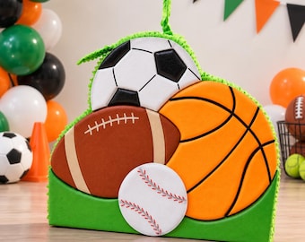 Sports Themed  Pinata / Piñata de Deportes