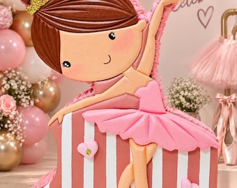 Ballerina Pinata/ Ballet Pinata / Piñata de Bailarina