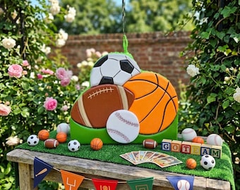 Sports Themed  Pinata / Piñata de Deportes