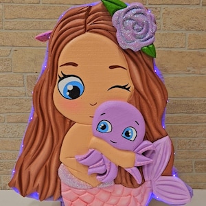 Mermaid Pinata / Piñata de Sirena